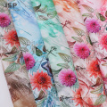 Тканые настраиваемые цвета Rayon Digital Printed Satin Satin Fabric